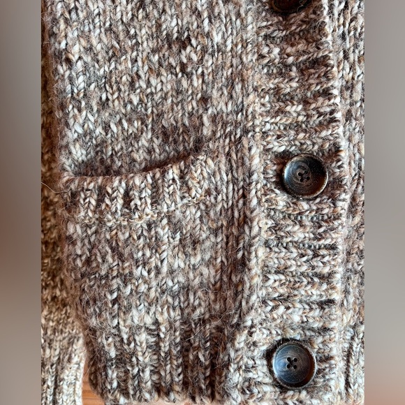 EDDIE BAUER Wool/Alpaca Cardigan Sweater - Picture 2 of 4